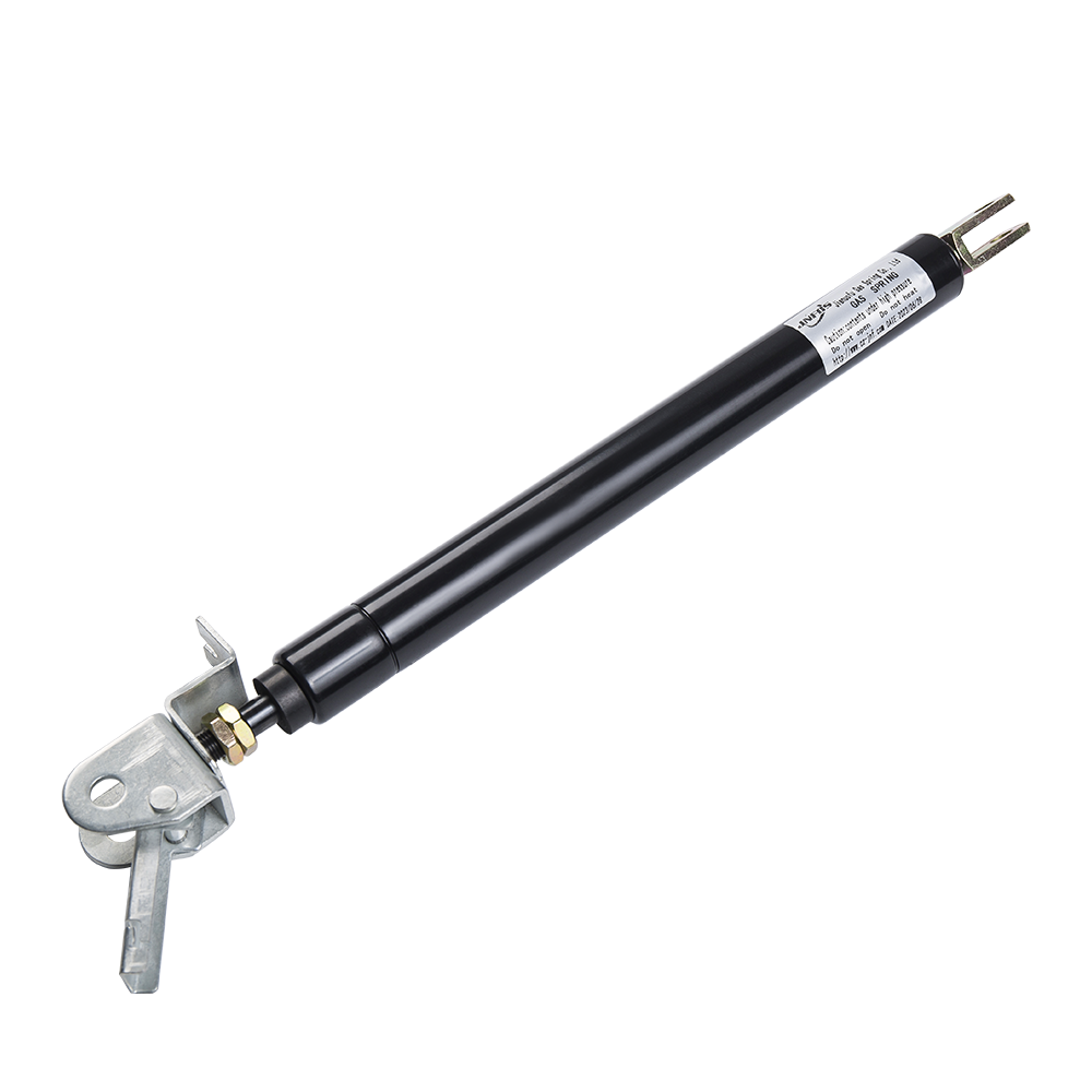 Controllable switch-operated gas spring