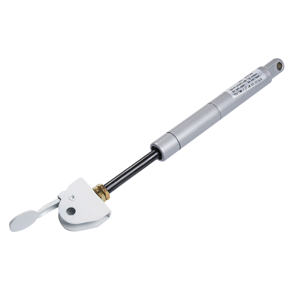 Silver color painted handle-operated gas spring
