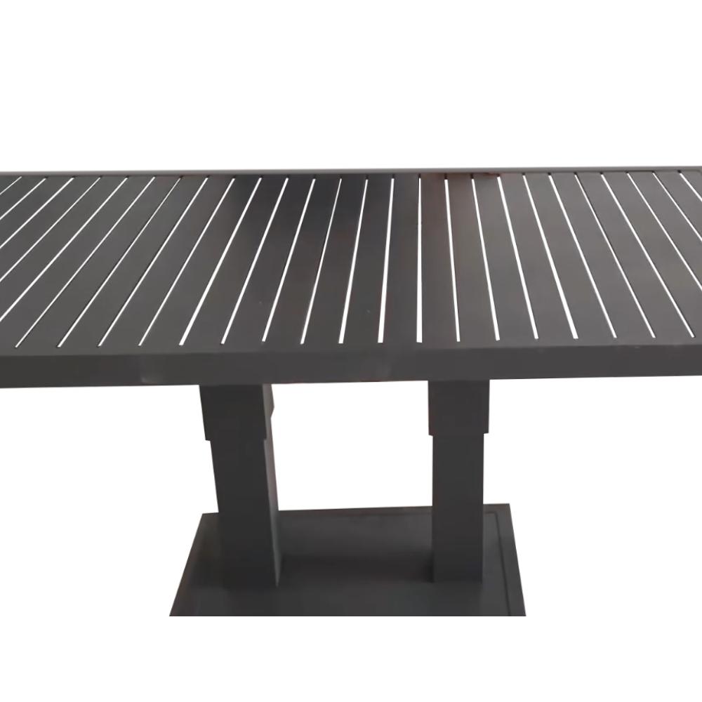 Adjustable Desk Table Metal Frame Push Rod